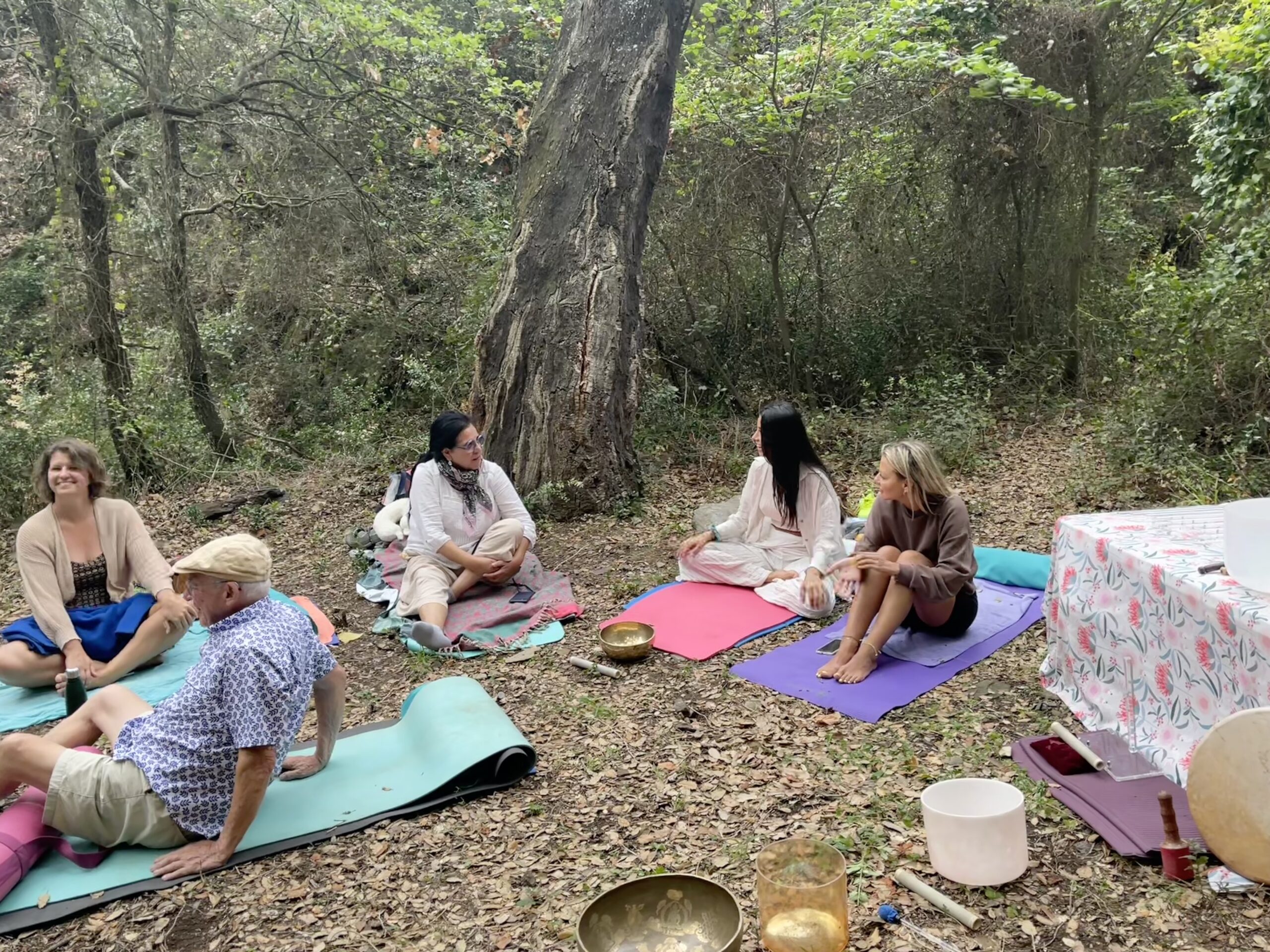 bain sonore en plein air