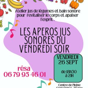 APEROS JUS MEDITATION SONORE GUIDEE